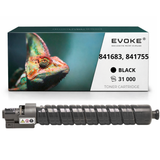 Evoke Zwart Compatibele Toner voor Ricoh Mpc-5502 Mpc5502 Mpc-4502 Mpc4502 841683 841755 (31000 Pagina's)