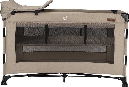 Campingbedje huren? Huur het Novi Baby Campingbedje Luxe Grijs bij