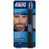 Just for Men Instant reparatie van grijs haar, tijdelijke kleur voor een gedefinieerde en gelijkmatige baard, tot 30 toepassingen, middenbruin