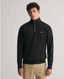 GANT Shield Sweatshirt à demi-fermeture éclair Hommes Noir S