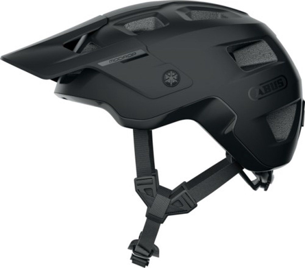 Abus MoDrop Helm - Zwart - 4003318648519