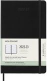 Moleskine 18 Maanden Agenda - 2022/23 - Wekelijks Horizontaal - Large - Harde Kaft - Zwart