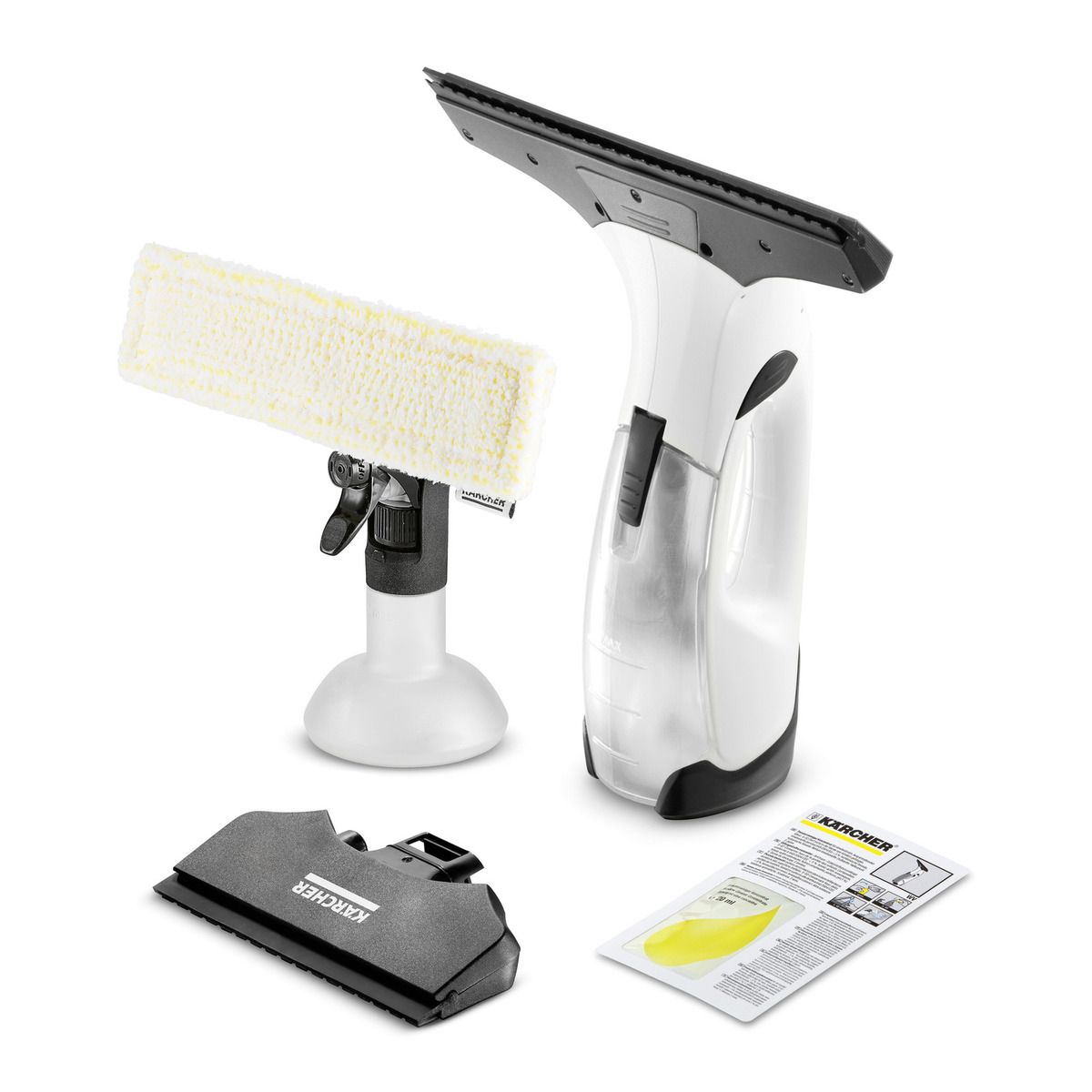 Kärcher WV 2 Plus N Ruitenreiniger - Elektrisch - 35 min. - Incl. accessoires