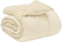 vidaXL Couette d'hiver 200 x 200 cm Microfibre Crème