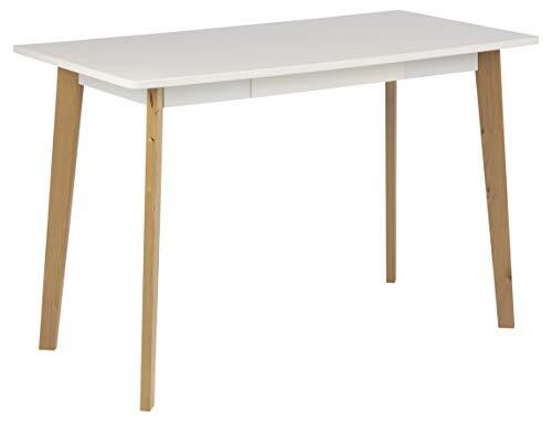 AC Design Furniture bureau Medina, B: 117 x D: 58 x H: 75,5 cm, MDF, wit