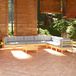 Maison Exclusive - Ensemble de jardin pour 9 personnes, gris, avec coussins, en pin massif