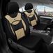 Bremer Sitzbezüge Autostoelhoezen voor VW LT Bj 1996-06 – Stoelhoezen voor bestuurder en passagier in Zwart/Beige