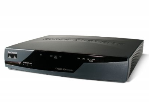 Cisco 828 Bedrade Router Zwart