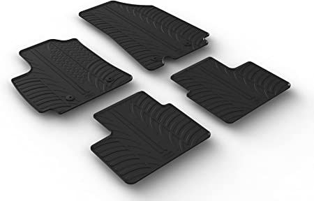 Rubbermatten passend voor Renault Arkana 2020- (T-Design 4-delig + montageclips)