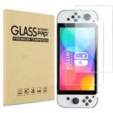 Phonillico Gehard glas voor Nintendo Switch OLED [Pack 2]