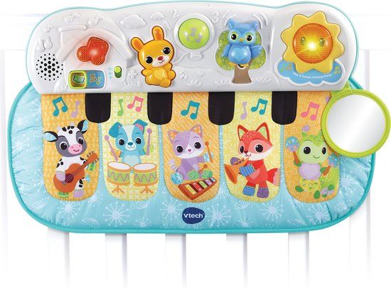 VTech Baby Tap Tap Piano - Educatief Speelgoed - Meerkleurig & Zacht Textiel