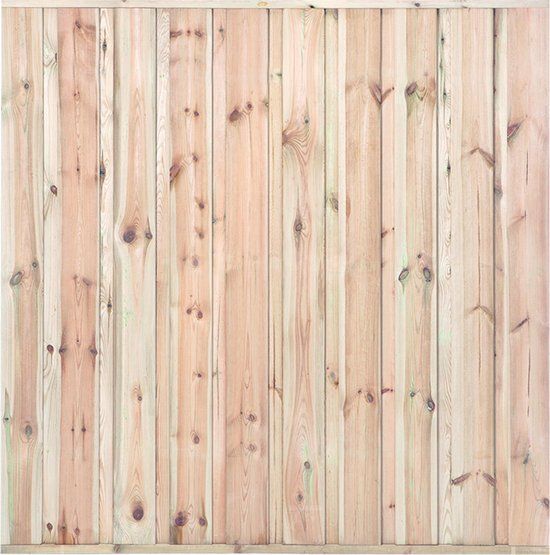 Merkloos Tuindeco Tuinscherm Monaco 180x180cm Frans Grenen Geïmpregneerd Recht