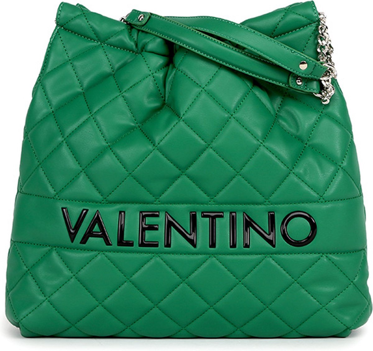 Valentino Bags Summer Re Schoudertas - Groen/Zwart