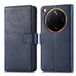 imoshion Luxe Bookcase - Geschikt voor Oppo Find X9 Ultra - Donkerblauw