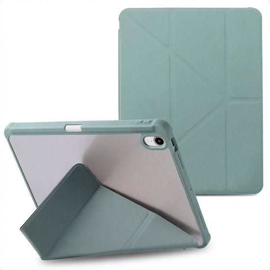 imoshion Tablet Hoes - Geschikt voor Apple iPad 11 2025 A16 / iPad 10e generatie (2022) 10.9 inch - Bookcase - Donkergroen