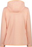 CMP Dames Fleece met Capuchon Oranje XS