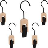 Merkloos Relaxdays Klemhaken 5 stuks
