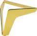 Canapé Loft pied en or, 13 cm de haut