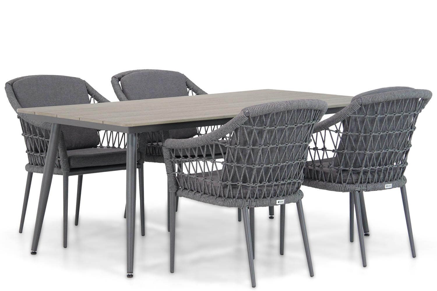 Coco Dalice/Matale 180 cm dining tuinset 5-delig - 7434225223211