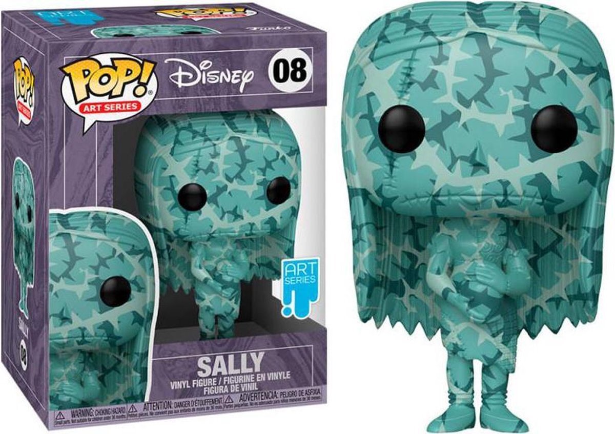 Funko Pop! Art Series: Disney - Nightmare Before Christmas Sally + Case