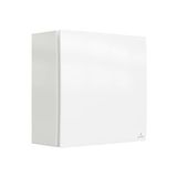 plikc - Afvoerventilator voor wandmontage, serie Ario Q met speciaal membraan van Mylar, tegen terugslag van de buitenlucht - boring Ø 100 aanpasbaar ook aan gaten van Ø80 en Ø90-100% Made in Italy