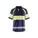 Blaklader Poloshirt High Vis Klasse 1 UV 3338-knoopsluiting-bleu marine/jaune