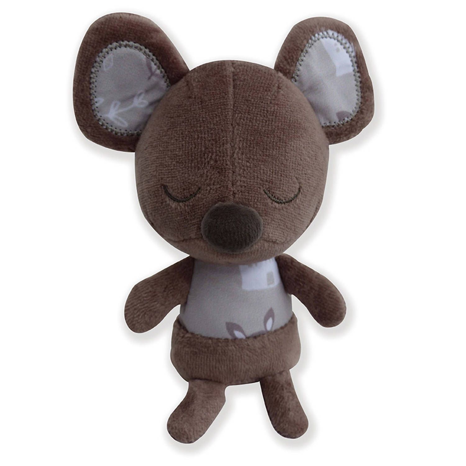 Little Bird Told Me Skip De Muis Knuffel - Bruin - Vanaf 0 Jaar