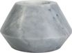 TAK Design Theelicht Maysa 2 - Marmer - Ø12 x 7 cm - Grijs