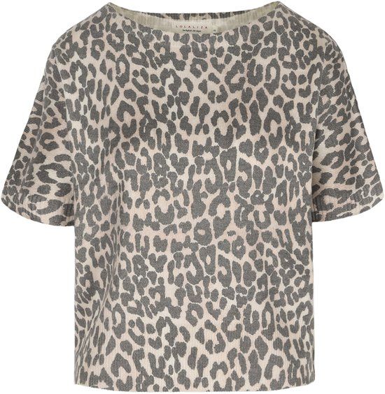 LolaLiza Trui N Batleo 04007210 3814 Light Camel/black Dames Maat - S