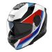 Nolan N80-8 Torpedo 362, casque intégral, couleur: Blanc/Noir/Rouge/Bleu, taille: L