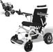 Fauteuil roulant électrique pliable - largeur d'assise 449,58 mm - scooter médical électrique - autonomie jusqu'à 20 km - compact et portable