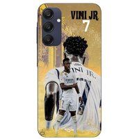 Maniacase Coque Pour Samsung galaxy A25 Vinicius JR real madrid 7 Wallpaper