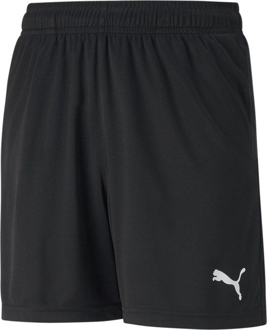 PUMA teamRISE Training Shorts Jr - Puma Black-Puma White - Size 164