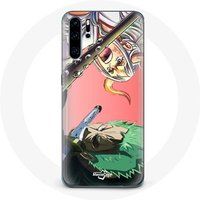 Maniacase Etui voor Huawei P30 Pro Yamato Et Zoro One Piece Anime Poster