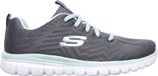 Skechers Sportschoenen Dames GRACEFUL-GET CONNECTED - 12615 CCGR Charcoal/Green