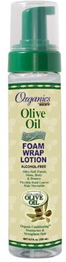 Africas Best Organics Olive Oil Foam Wrap Lotion 251 ml