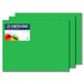 Raylu Paper® - 25 vellen kartonpapier, 50 x 65 cm, 180 g/m², ideaal voor handwerk, kantoor, tekenen, origami (biljartgroen)