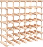 vidaXL Casier à vin pour 42 bouteilles 68,5x23x68,5 cm pin massif