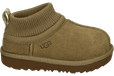 UGG® Classic Ultra met elastisch omslagboord voor Enfants in Brown, Maat 25, Suede/Textiel/Gerecyclede Materialen
