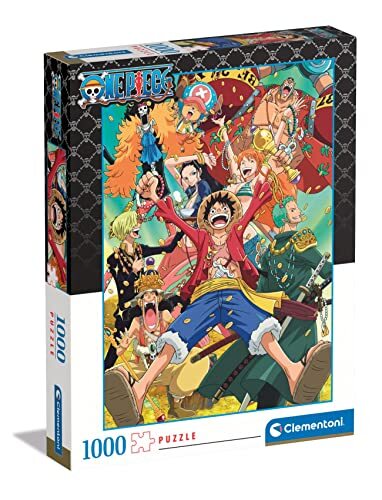 Clementoni - Puzzel 1000 Stukjes High Quality Collection One Piece, Puzzel Voor Volwassenen en Kinderen, 10-99 jaar, 39726