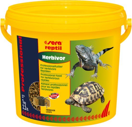 Sera Reptiel Professional Herbivor - 3800ml - Schildpadvoer / Leguaan