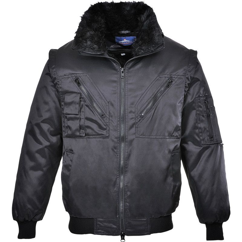 Portwest Pilot Jack Beaver - Zwart - XXL - Mannen