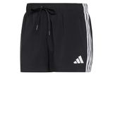 adidas 3 Stripes Swim 3 Inch Swimwear, BLACK/WHITE, S