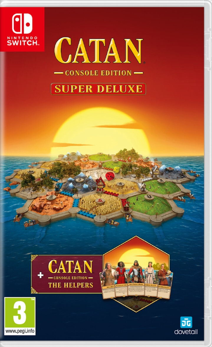 Meridiem Games catan console edition super deluxe Nintendo Switch