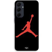 Samsung Galaxy A55 Jordan Logo 23 Nike Basketball Red Maniacase Case