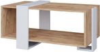 Vicco Aven Salontafel – 91.5 x 52 cm Eik wit/goud