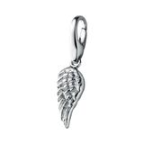 Giorgio Martello Milano Giorgio Martello Sterling 925/000 Zilveren Bedel, Charm, Hanger - Engelen Vleugel
