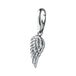 Giorgio Martello Milano Giorgio Martello Sterling 925/000 Zilveren Bedel, Charm, Hanger - Engelen Vleugel