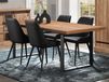 PIRELLI Table repas 200 cm chêne écarlate