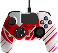 X Rocker Monsoon Wired Controller for PlayStation 4 - Red/White/Black